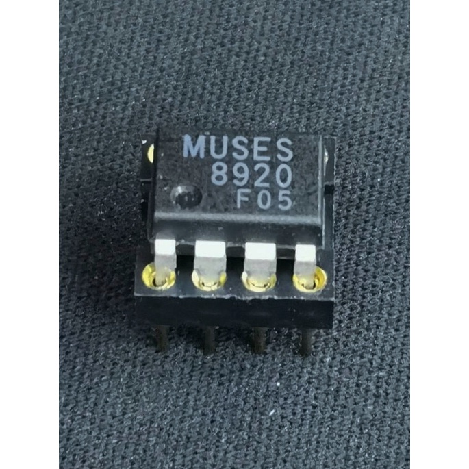 Dual OP-AMP ออปแอมป์ Muses 8920 ตัวถังพลาสติก จากค่าย New Japan Radio ...