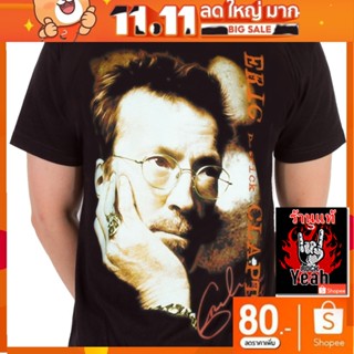 เสื้อวง Eric Clapton เสื้อลาย เอริก แคลปตัน เสื้อยืด วงดนตรี เสื้อวินเทจ RCM777