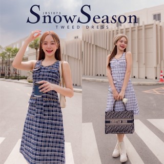 #JBS1073 SnowSeason Tweed Dress