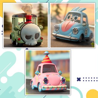 ของแท้ พร้อมส่ง ขายแยกตัว Blind Box Pop Mart Pepcar Happy Weekend Series