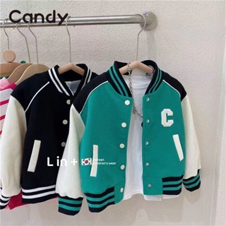 Candy Kids Candy เสื้อกันหนาวเด็ก เสื้อผ้าเด็ก ชุดเด็ก สไตล์เกาหลี นุ่ม และสบาย รุ่นใหม่ Chic Stylish ทันสมัย CK220026 36Z230909