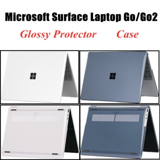 เคสพลาสติกแข็ง PC แบบบาง เคลือบเงา สําหรับแล็ปท็อป Microsoft Surface Go Go2