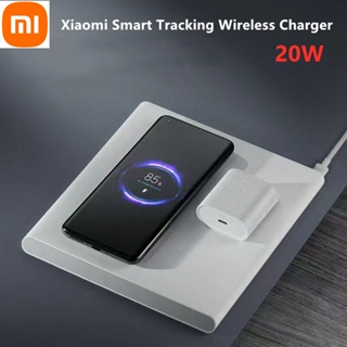 Xiaomi Smart Tracking Wireless Charger 20W สูงสุดพร้อมที่ชาร์จ Usb 50W สายชาร์จ Type-c ชาร์จเร็วสําหรับโทรศัพท์มือถือ / Ipad / TWS หูฟัง