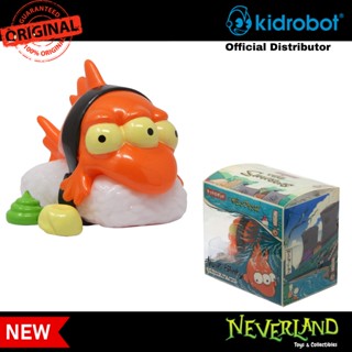 KIDROBOT The Simpsons Blinky the Fish Nigiri 3" Orange Figure