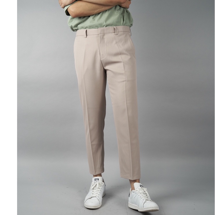 John Merry กางเกงสแล็คขาเต่อ 9ส่วน