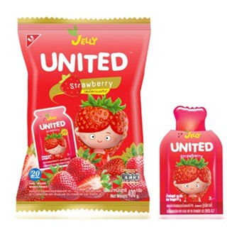 United jelly ยูไนเต็ดเยลลี่คาราจิแนน ผสมน้ำผลไม้แท้