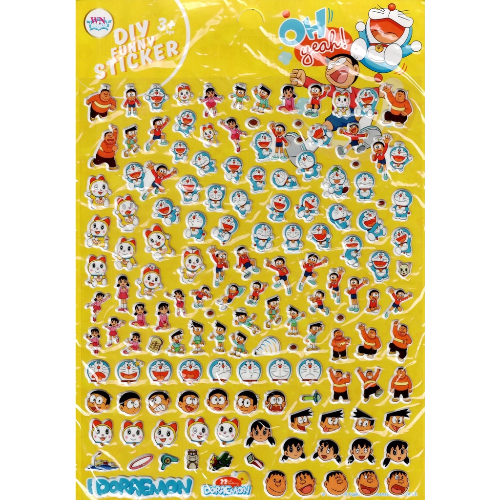 GS.DORAEMON + เกมกด PSP + สติ๊กเกอร์โฟม