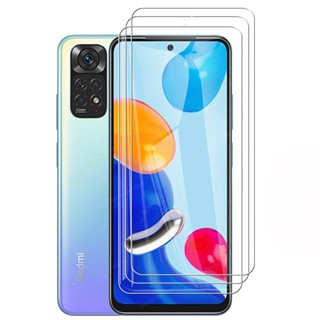 ฟิล์มกระจกนิรภัยกันรอยหน้าจอ HD สําหรับ Xiaomi Redmi Note 11 11S 10 10s 9 9s 9T 8 8T Note 11 Pro+ 5G 9H