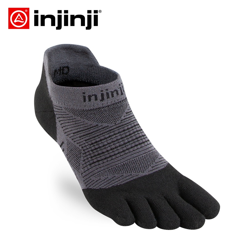 Injinji Five-Finger Sneakers Socks Low-cut Thin Running Sports COOLMAX Sweat-absorbent Quick-drying Yoga Cycling for Men #1