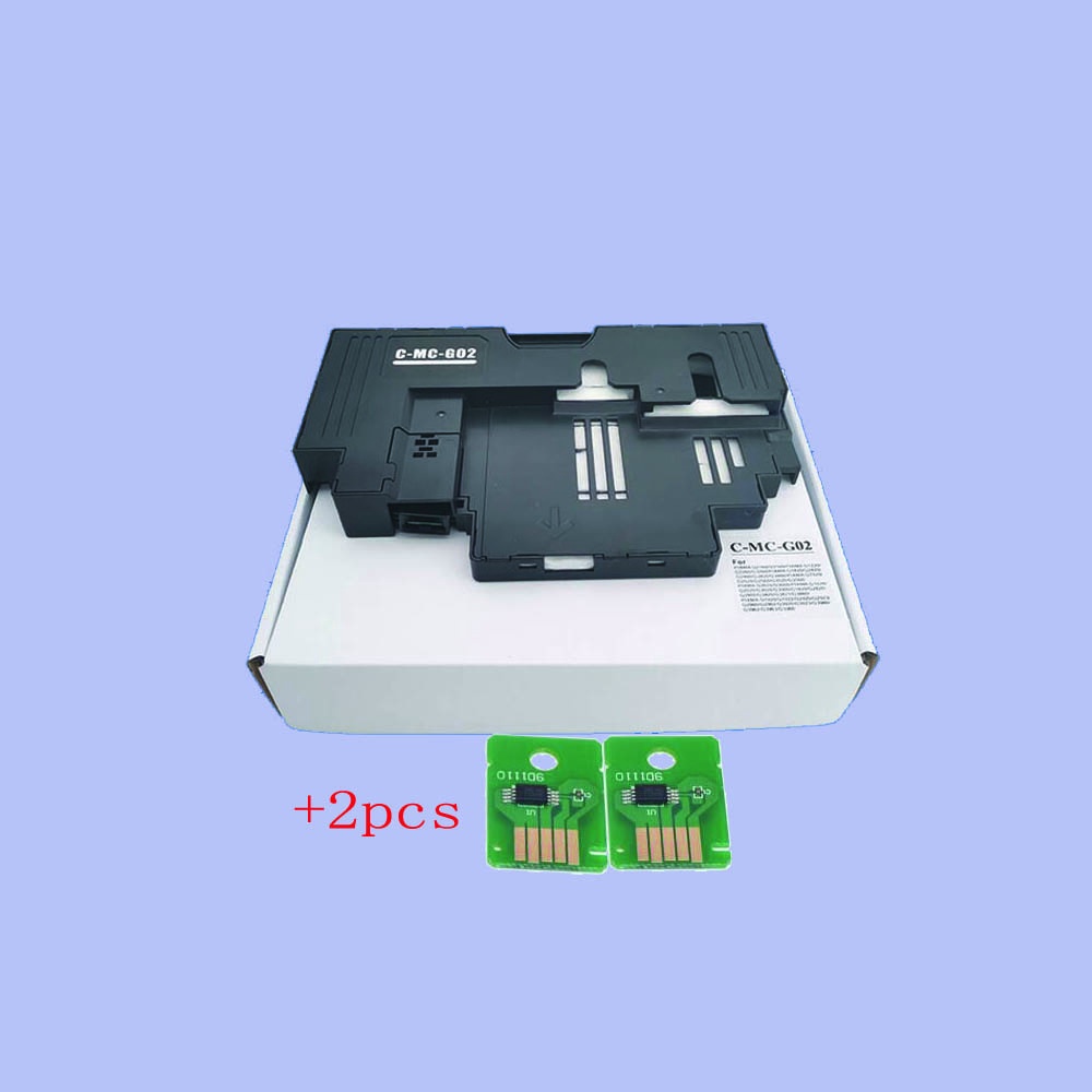 MC-G02 Ink Maintenance Cartridge สำหรับ Canon G2160 G3160 G1220 G2260 G3260 G1420 G2420 G2460 G3420 