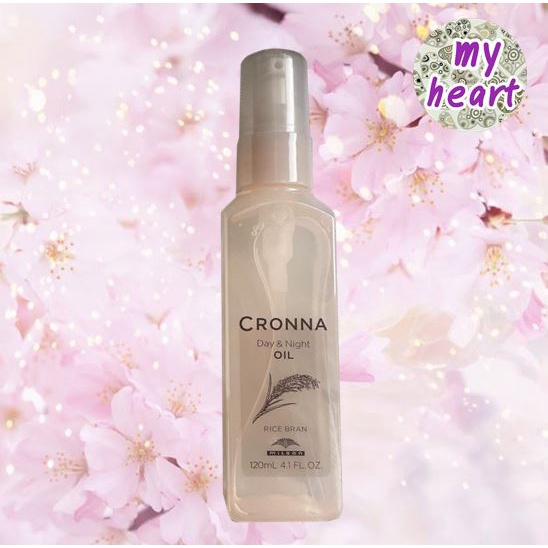 Milbon Cronna Day & Night Oil 120 ml ออยล์น้ำมันรำข้าว ช่วยให้ผมเรียบลื่น