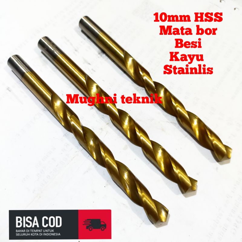 MATA 10 มม. ดอกสว่านไม้สแตนเลส HSS ไม่ใช่ nachi yawa