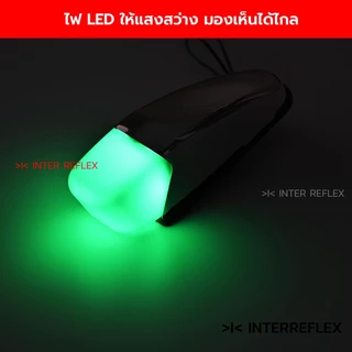 ไฟหลังคารถบรรทุก 24V Diamond LED ไฟหัวเก๋ง ทรงหยดน้ำ สีเขียว น้ำเงิน แดง เหลือง จำนวน 1 ชิ้น