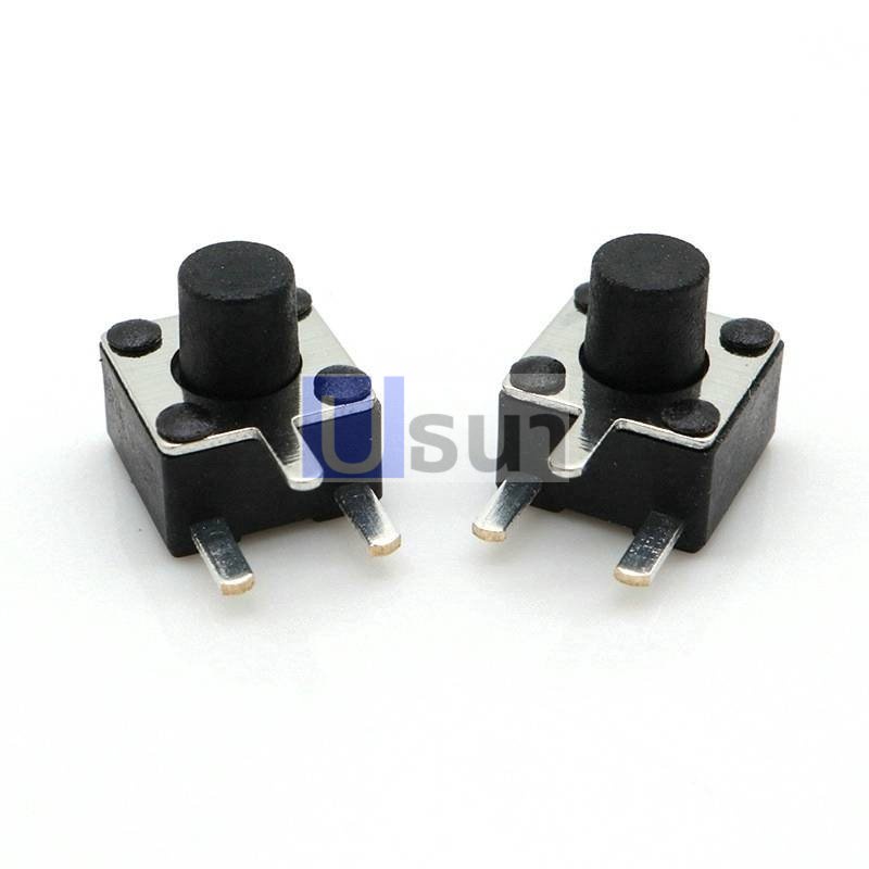 สวิทช์ กดติด-ปล่อยดับ ปุ่มกด DIP Push Button Switch ไมโครสวิทช์ TACT Switch #D2P 4.5x4.5xHmm กดข้าง 