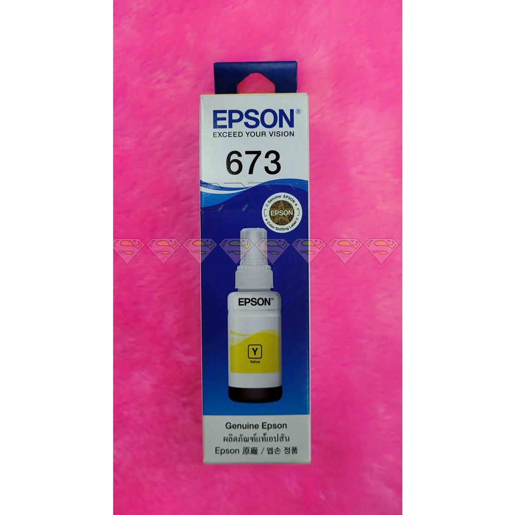 EPSON 673 YELLOW สีเหลือง ของแท้