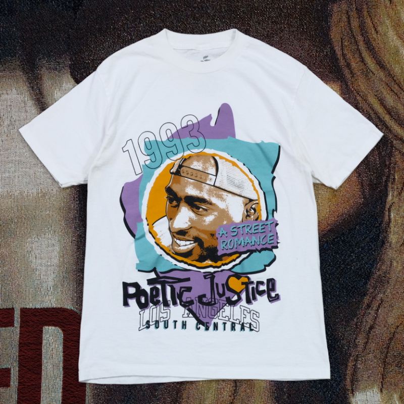 เสื้อยืด TuPac (2Pac) แรปเปอร์ มือสองของแท้