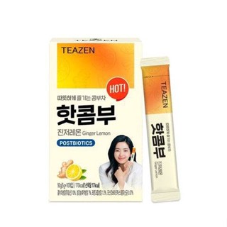 [สินค้าของแท้100% พร้อมส่ง] Teazen  Kombucha Ginger Lemon 10sticks