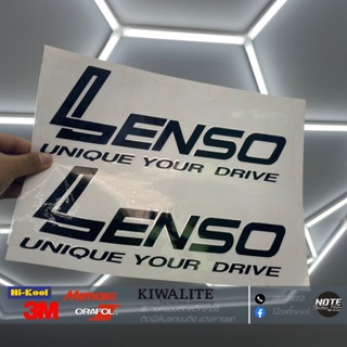 สติ๊กเกอร์ Lenso 1คู่