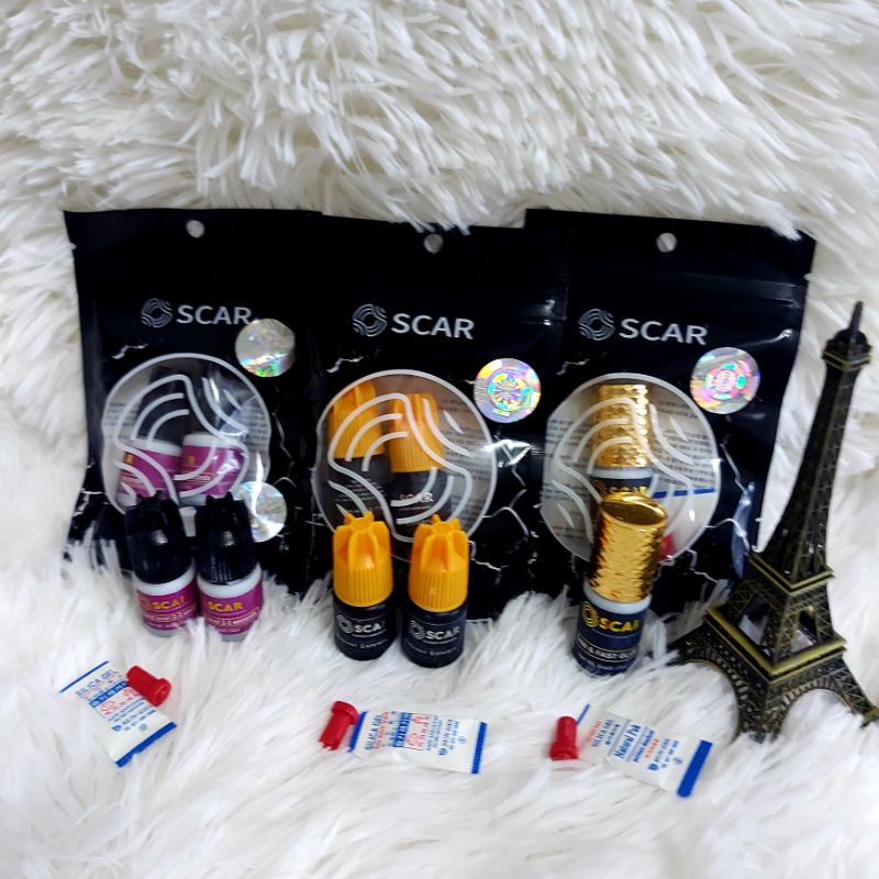 กาว Oscar แห้งไว 1-2วิ แพ็คเกจใหม่ซองนึงมี 2 ขวด
