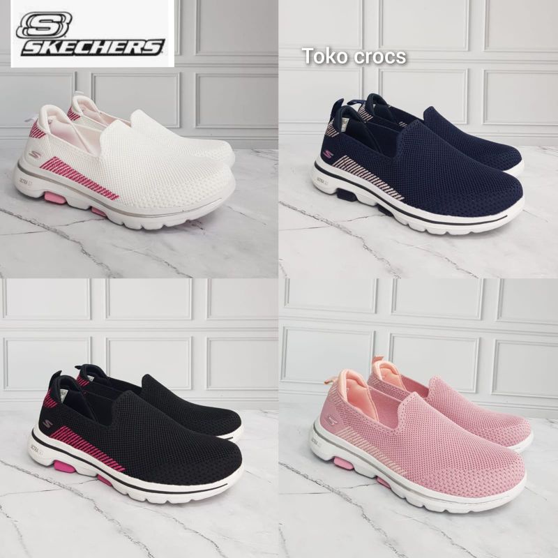 Skechers / Skechers รองเท้าผู้หญิง go WALK 5 PRIZED / Skechers go walk5 / COMPLETE BOX