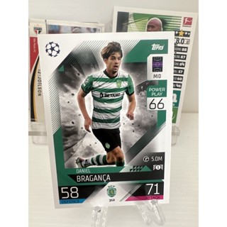 การ์ด 2022-23 Topps Match Attax UEFA League Soccer Cards Sporting Clube