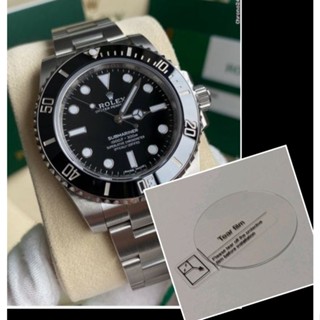 ( ส่งฟรี ประกัน 3 ปี) ฟิลม์กระจกกันรอย STC(SapphireTech Coating) for Rolex SUBMARINER NO DATE 114060 &amp; 124060 เท่านั้น