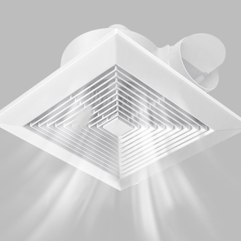 พัดลมดูดอากาศ ท่อ 8/10/12 นิ้ว  พัดลมดูดอากาศเพดาน 220v - รูปที่ 3