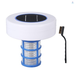 [tomo] Solar Power Swimming Pool Purifier Solar Pool-Ionizer Swimming Pool Water Algae Inhibition Chlorine-Free Water Processor