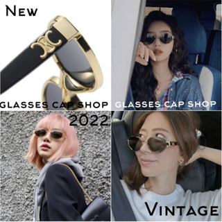 แว่นตาแฟชั่น New C-Line  vintage แว่นตากันแดด แว่นตา Lisa [มีสินค้าพร้อมส่งในไทยค่ะ]