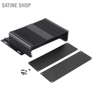 Satine Shop กล่องอลูมิเนียมระบายความร้อน Diy สําหรับแผงวงจรไฟฟ้า
