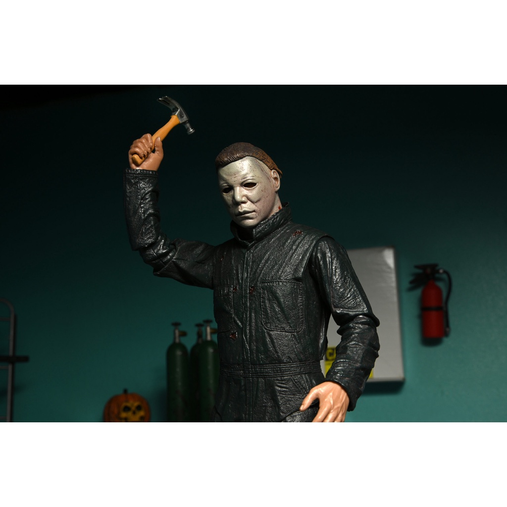 (NECA) Halloween 2 Ultimate Michael Myers & Dr Loomis 2-pack 7 Scale Action Figure