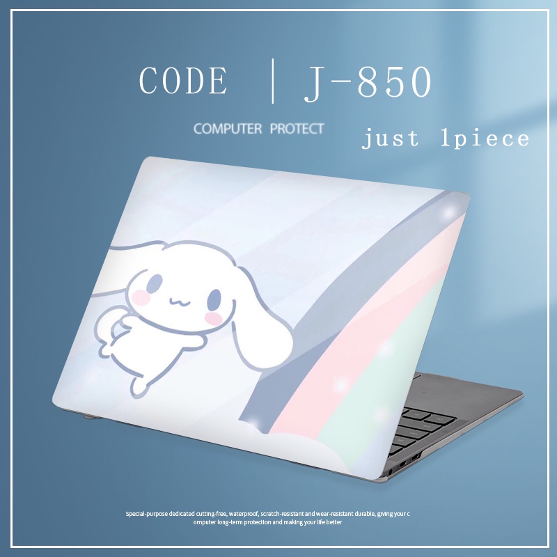 สติกเกอร์ ลาย Cinnamoroll Marbel หลากสีสัน สําหรับตกแต่งแล็ปท็อป DELL Precision 7720 Inspiron G7 7588 G3 3779 1 ชิ้น