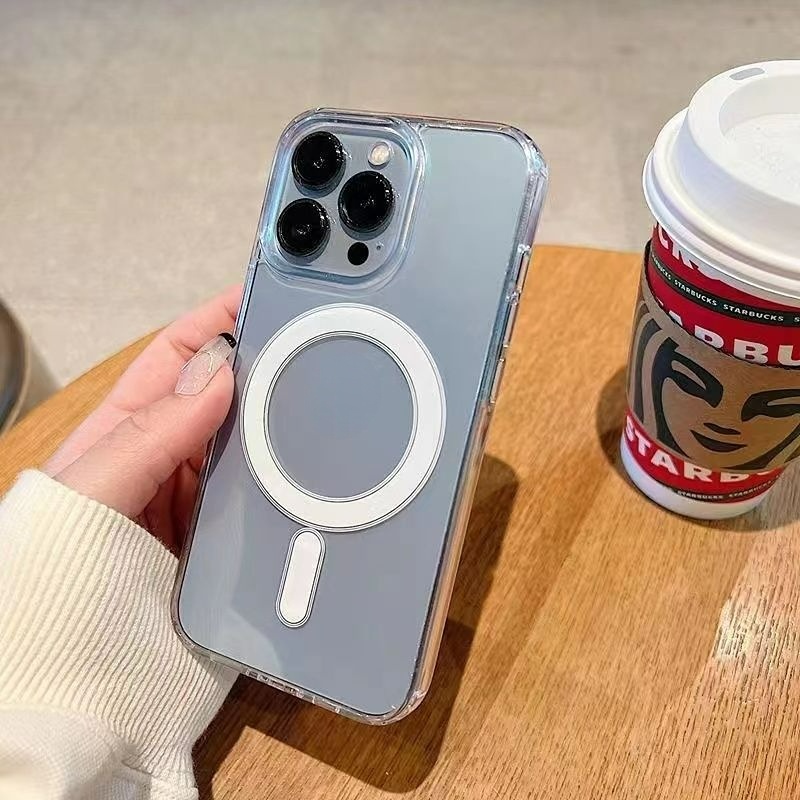 เคสโทรศัพท์มือถืออะคริลิคใส แบบแข็ง กันกระแทก สําหรับ Iphone 14 11 12 13 Pro Max 14Plus Xr X Xs Max 7 8 Plus SE Mini Ultra - รูปที่ 3