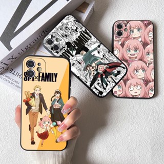 เคสโทรศัพท์มือถือ TPU นิ่ม กันตก ปิดด้านหลัง ป้องกันเลนส์กล้อง ลายการ์ตูนอนิเมะ Spy X Family น่ารัก สําหรับ Apple iphone 14 13 Mini 12 11 Pro MAX X XS XR 6S 7 8 Plus SE 2020
