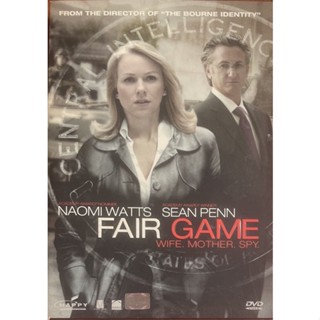 Fair Game (2010, DVD) / คู่กล้าฝ่าวิกฤตสะท้านโลก (ดีวีดี)