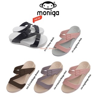 ถูกที่สุด!! Monobo Moniga 7 รองเท้าแตะโมโนโบ้ พื้นนุ่มใส่สบายกันน้ำแท้100% มี  5 สี  SIZE 5-8