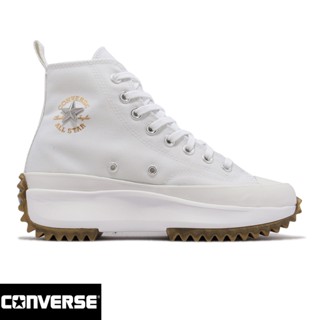 Converse คอนเวิร์ส รองเท้าผ้าใบ รองเท้าลำลอง รองเท้าข้อสูง รองเท้าสีขาว UX Run Star Hike Future Metals HI A01312CH2WTXX (3700)