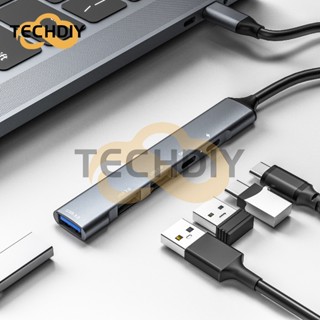 ฮับ USB C 5 พอร์ต 3.0 Type C ขนาดพกพา สําหรับ Macbook Pro iMac PC แล็ปท็อป โน้ตบุ๊ก