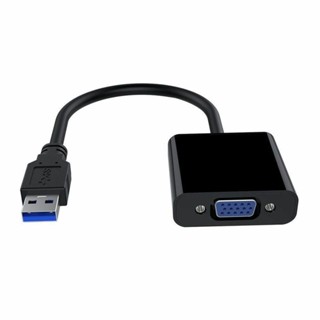 Usb 2.0/3.0 To VGA Multi-Display อะแดปเตอร์แปลงสายเคเบิ้ลวิดีโอ