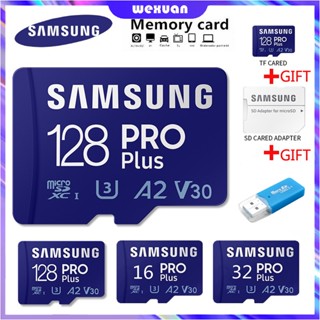 【พร้อมส่ง】แท้ การ์ดหน่วยความจํากล้องวงจรปิด SD TF สําหรับ CCTV Class10 MicroSD 16GB 32GB 64GB 128GB A1 120MB s samsung