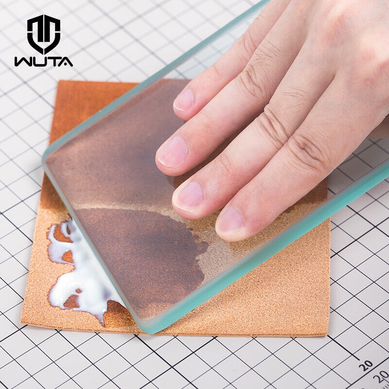 Wuta ใหม่ บอร์ดขัดขอบหนัง กระจกนิรภัย DIY