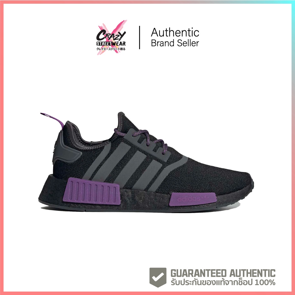 ทักแชทรับโค้ดAdidas NMD_R1 ”Black Active Purple” (GW5664) สินค้าลิขสิทธิ์แท้ Adidas #0