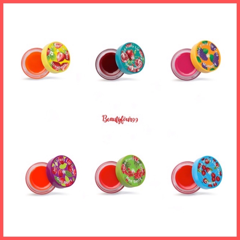 พร้อมส่ง ลิปมันผลไม้ Juice Fruity Lip Care