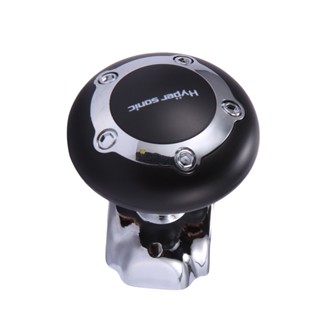 Hypersonic Black Vehicle Steering Knob Car Power Handle Spinner