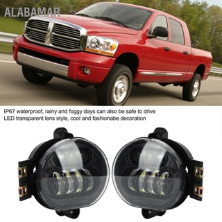 BAlabamar ไฟตัดหมอก Led 55077474Ac Ip67 กันน้ํา 6000K สีขาว แบบเปลี่ยน สําหรับ Dodge Ram 1500 2500 3500 2 ชิ้น