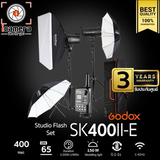 Godox Studio Flash SK400II-E SET ชุดไฟสตูดิโอ 400W - รับประกันศูนย์ Godox Thailand 3ปี ( SK400 II -E )