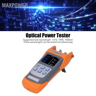 BMaxpower เครื่องวัดพลังงานออปติคอล แบบมือถือ Pon ปรับเทียบอัตโนมัติ เกณฑ์การตั้งค่า Abs พอร์ต Usb เครื่องทดสอบตาข่าย