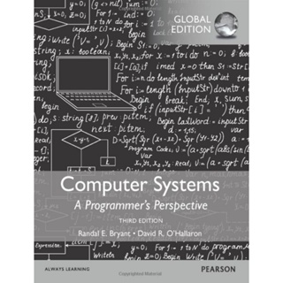 Chulabook|SALE|9781292101767|หนังสือ COMPUTER SYSTEMS: A PROGRAMMERS PERSPECTIVE (GLOBAL EDITION)