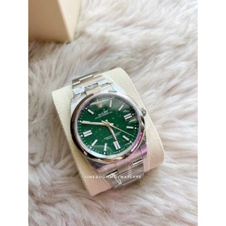 New Rolex OP green dial