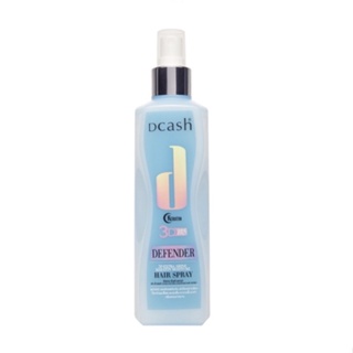 Dcash Defender 3D Extra Shine Keratin Hair Spray  ดีแคช ดีเฟนเดอร์ 3ดี เอ็กซ์ตร้า ชายน์ เคราติน แฮร์ สเปรย์ 200 มล.